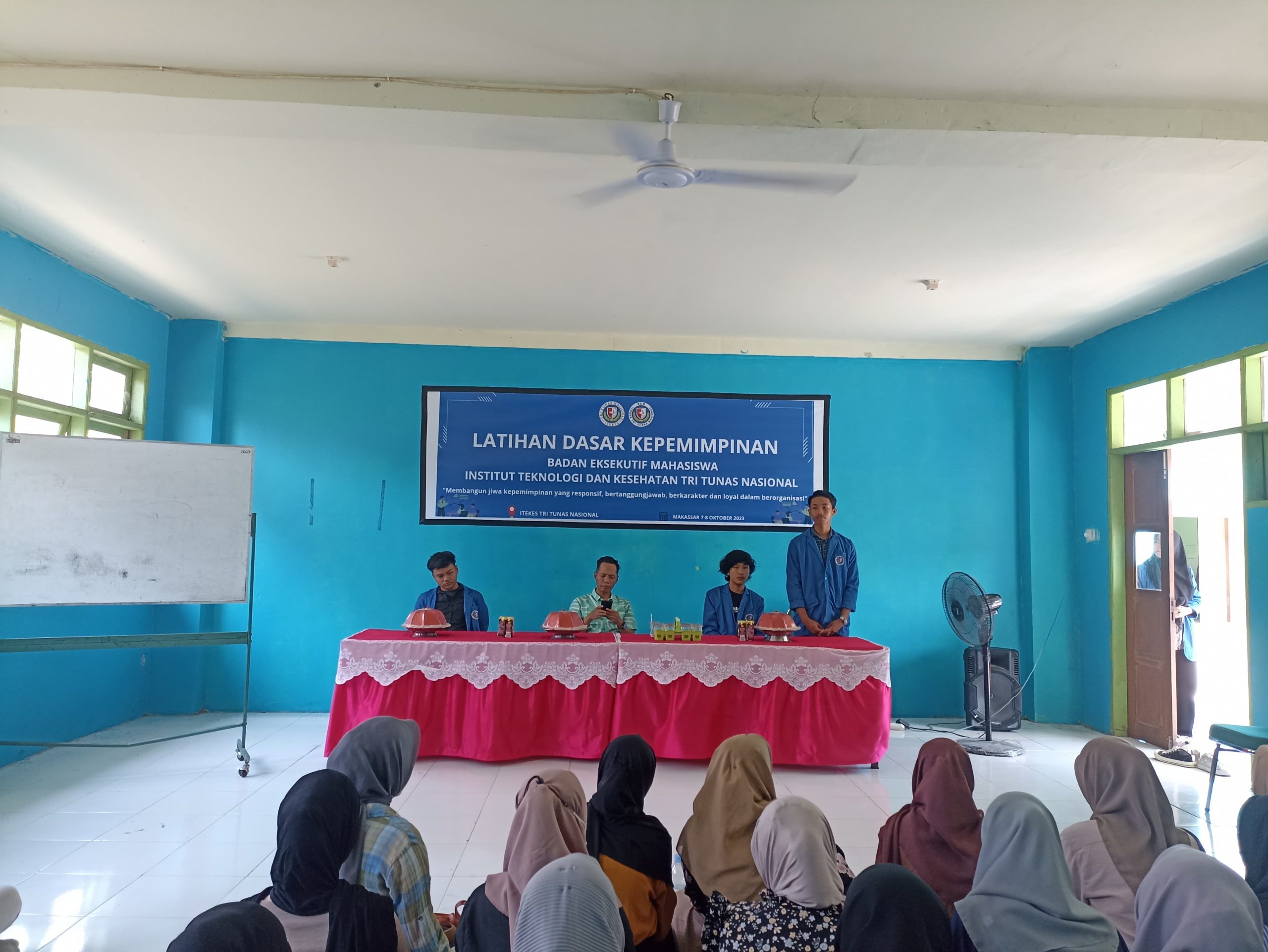 Badan Eksekutif Mahasiswa (BEM) Gelar Latihan Dasar  Kepemimpinan (LDK) di kampus Jl. Tamangapa Raya No 168 Bangkala Makassar, Tanggal, 7 – 8 Oktober 2023.